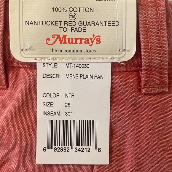 Nantucket Reds Murray’s Toggery Pants NWT - Picture 7 of 9